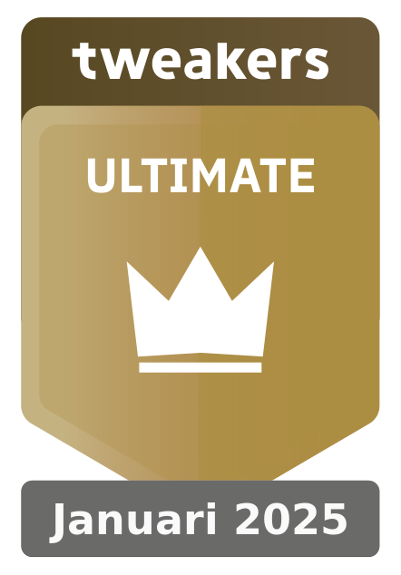 Winnaar Tweakers Ultimate award januari 2025