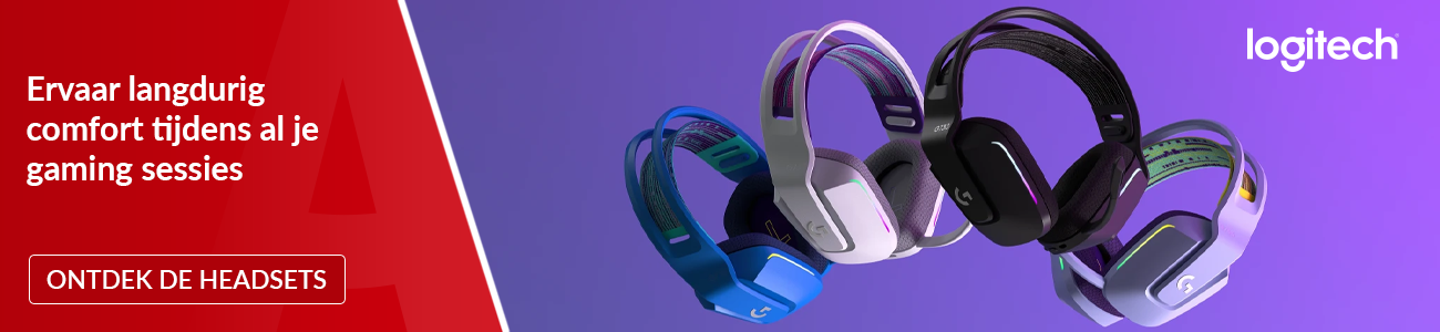 Banner Logitech G headsets